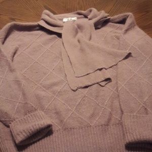 Cashmere Necktie sweater